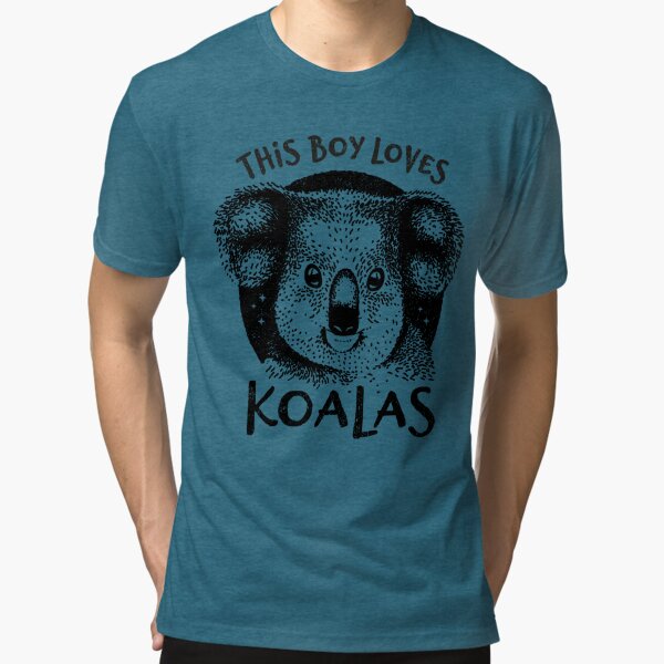 Koala Gift for Boys - This Boy Loves Koalas Greeting Card for Sale by  Bangtees