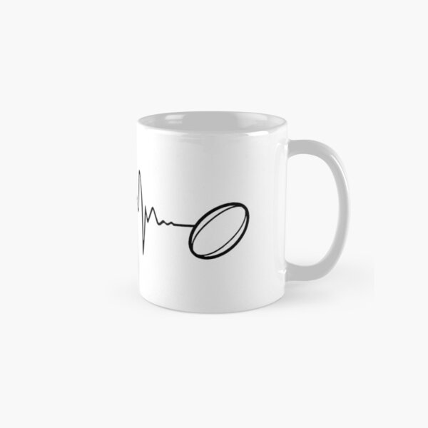 Rugby Heartbeat Mug