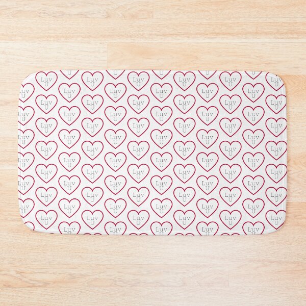Item preview, Luv U in Red Heart designed and sold by TheCraftyMummy.