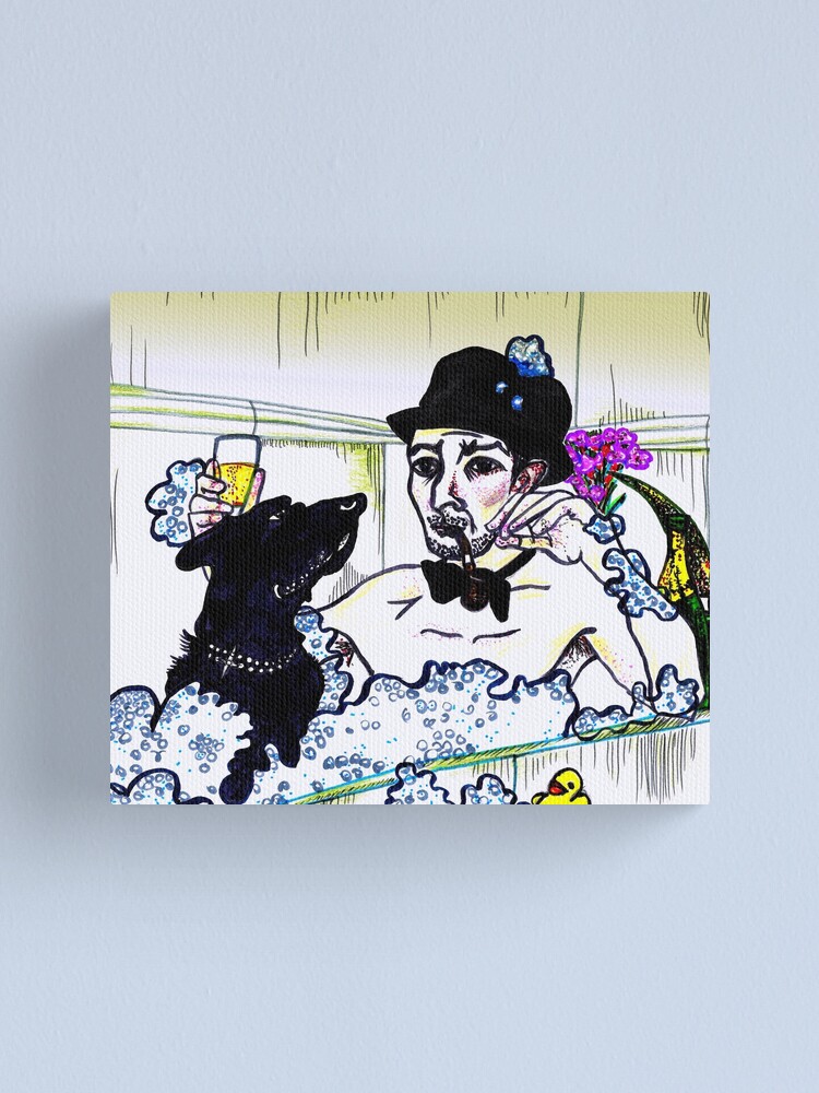 Alternate view of Divine Comedy Bang Goes the Knighthood Canvas Print