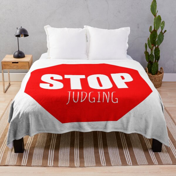Item preview, Stop Judging | Road Signs Parody designed and sold by rsty11.