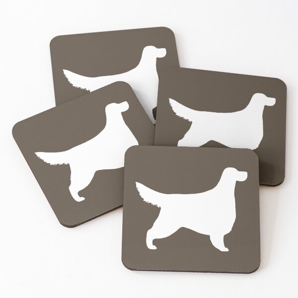 Item preview, Gordon Setter Dog Breed Silhouette(s) designed and sold by Jenn Inashvili.