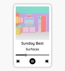 Sunday Best Surfaces Sticker