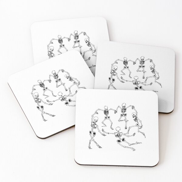 Item preview, Skeletons Dancing designed and sold by makennalarson.