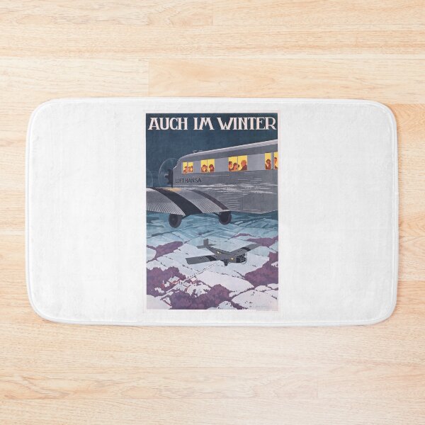 Item preview, 1930 Lufthansa Airlines German Travel Poster designed and sold by retrographics.