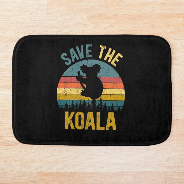 Aperçu de l'œuvre Sauvez les animaux Koala Rescue Cute Bears Australia créée et vendue par Dolphin Graphic.