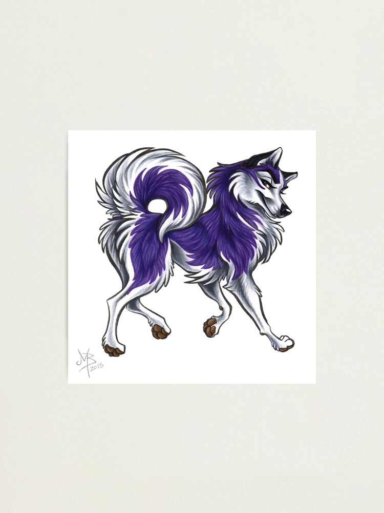 Alternate view of Huskie Strut Photographic Print