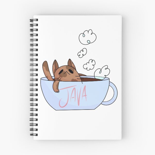 Item preview, Coffee Java Cat designed and sold by CupcakeCosmos.