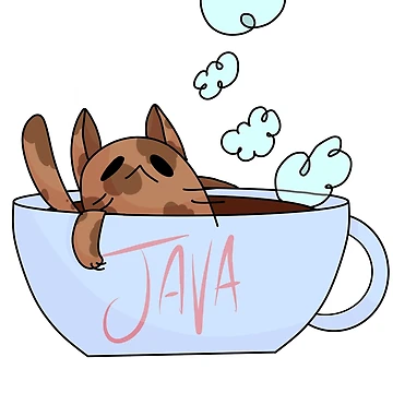 Artwork thumbnail, Coffee Java Cat by CupcakeCosmos