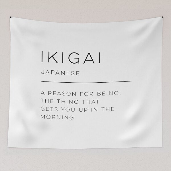 Item preview, Ikigai Definition designed and sold by wisemagpie.