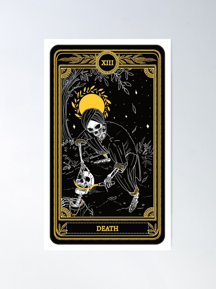 The Death Tarot Card Poster sold by Jango jim | SKU 3220372 | Printerval UK