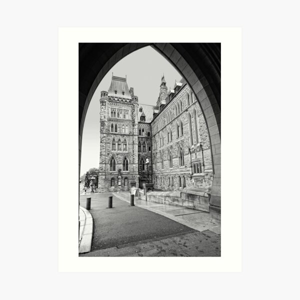 Parliament Hill - Centre Block Art Print