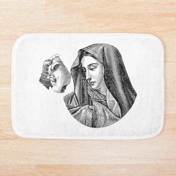 Virgin Mary Vendetta. Bath Mat