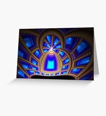 Royal Blue Greeting Card