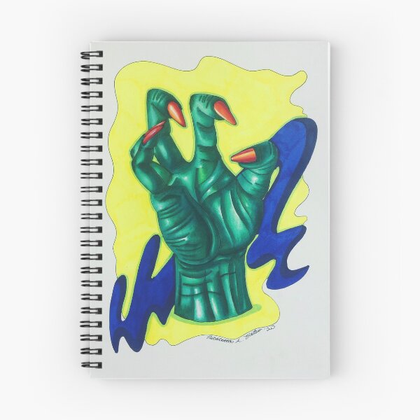 Item preview, 80s Witch’s Neon Nails designed and sold by Nicoletta Bates.