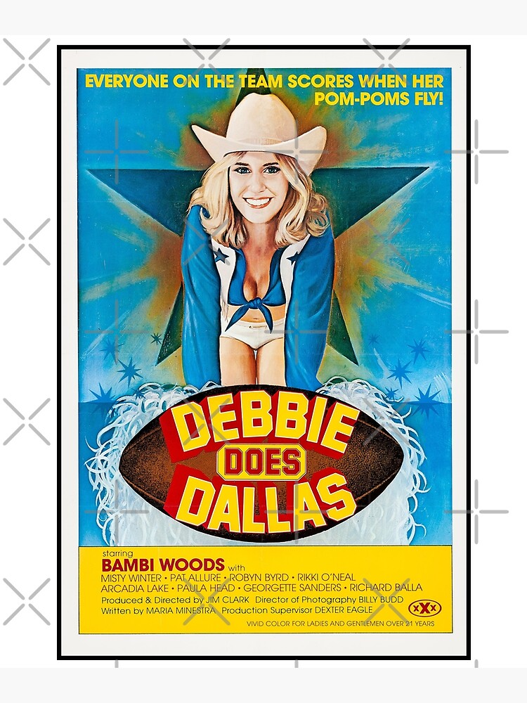 Debbie Does Dallas Classic Vintage Porn Art Print By Wrestletoys