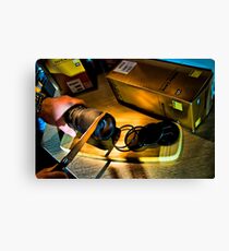 Nikkor salami Canvas Print