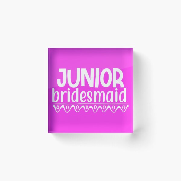 Item preview, Junior bridesmaid designed and sold by TinoThreads.
