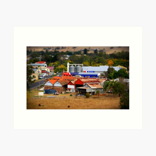Item preview, Little town of Boonah designed and sold by Kym Howard.