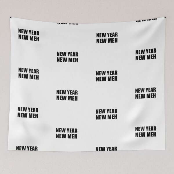 Item preview, New Year, New Meh designed and sold by quoteedesigns.