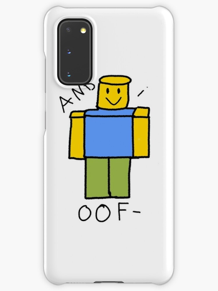 Roblox And I Oof Tshirt Case Skin For Samsung Galaxy By Korbyshrok Redbubble - flamingo roblox case skin for samsung galaxy by devioka redbubble