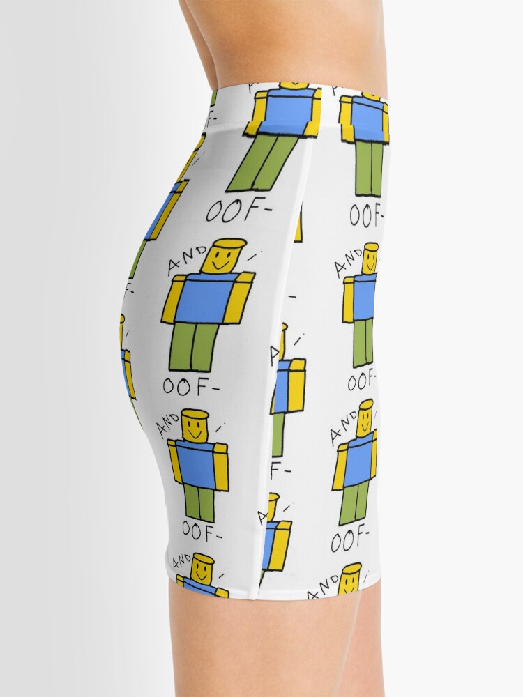 Roblox And I Oof Tshirt Mini Skirt By Korbyshrok Redbubble - roblox pencil skirt