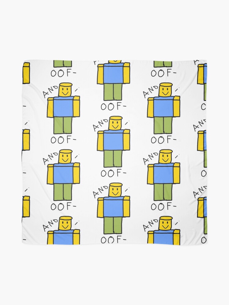 Roblox And I Oof Tshirt Scarf By Korbyshrok Redbubble - roblox money scarves redbubble