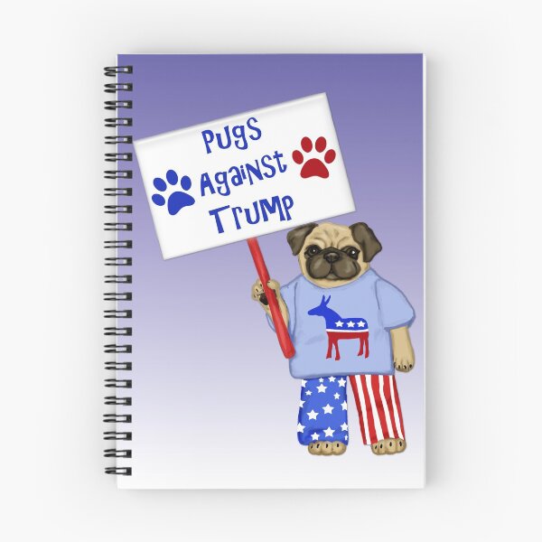 Item preview, Pugs Against Trump designed and sold by willowdesigns.