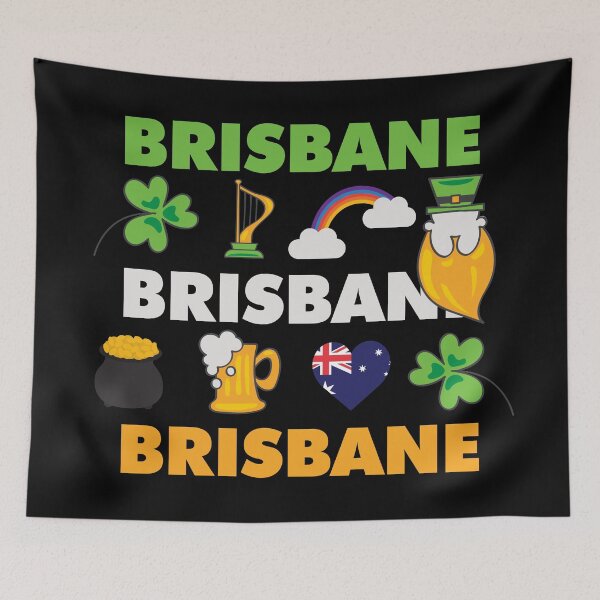 Item preview, Brisbane Irish Pride Australian City designed and sold by elhefe.