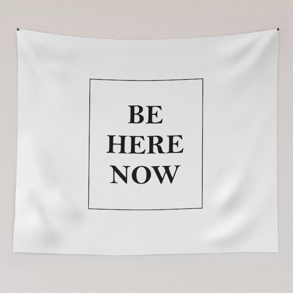 Item preview, Be Here Now Mindfulness Reminder designed and sold by Bluepress.