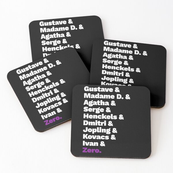 Item preview, Grand Budapest List designed and sold by Lanfa.