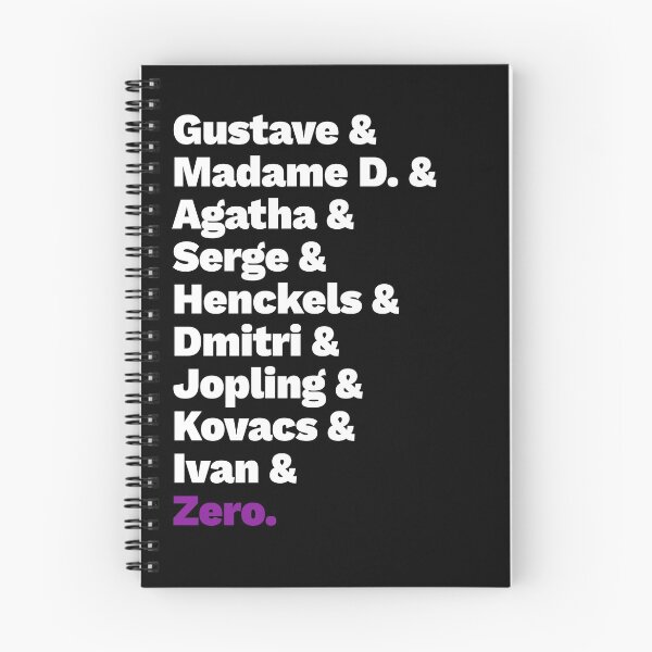 Item preview, Grand Budapest List designed and sold by Lanfa.