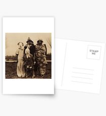 Going Trick or Treating . . . . Postcards