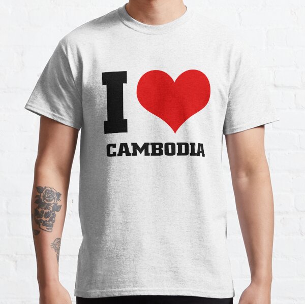 Women's Cambodia Border T-Shirt, Khmer Royal Series – Trubold Clothing Co.