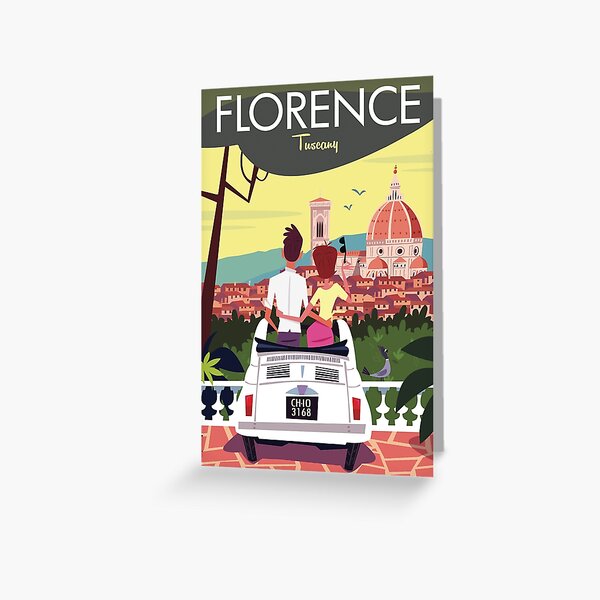 Florence poster Greeting Card