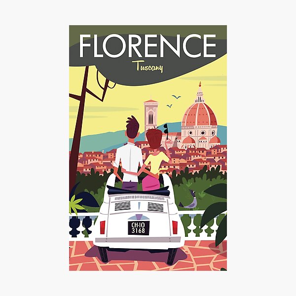 Item preview, Florence poster designed and sold by Gary Godel.