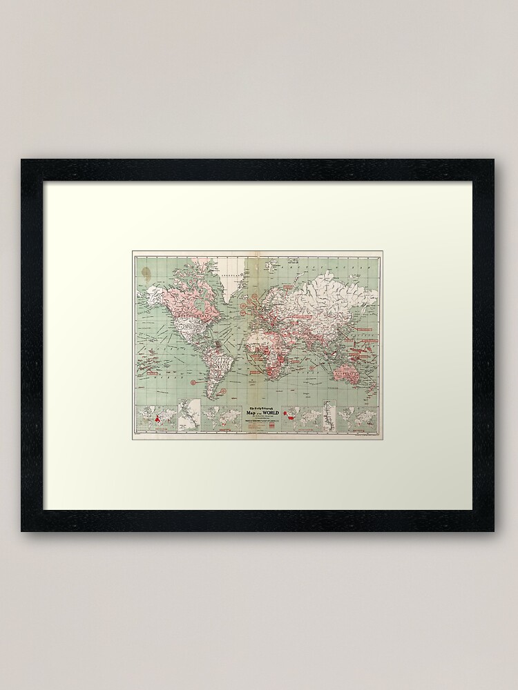 16++ Most Vintage world map wall art images information