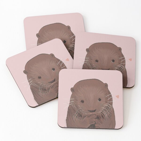 Item preview, mischievous otter designed and sold by Nikelle Young.