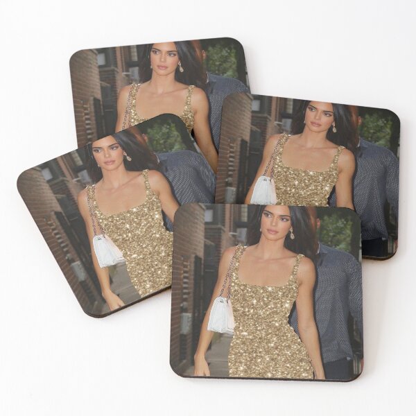 Item preview, Kendall Jenner gold glitter dress designed and sold by sabrina l.