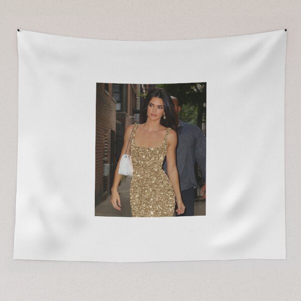 Item preview, Kendall Jenner gold glitter dress designed and sold by sabrina l.