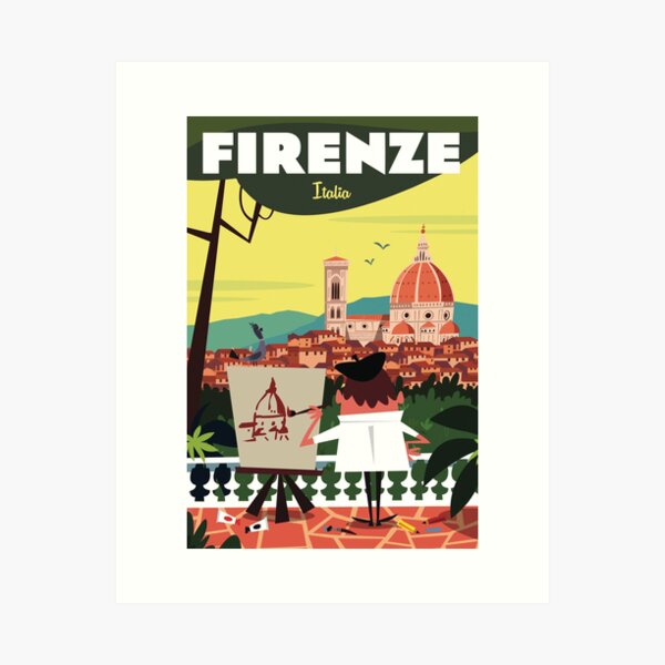 Item preview, Firenze poster designed and sold by Gary Godel.
