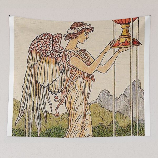 Item preview, Ace of cups by Walter Crane designed and sold by Niina  Niskanen.