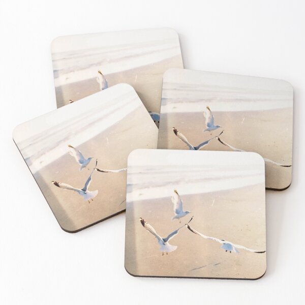 Item preview, birds, sea and beach designed and sold by Ekaterina Kuleva.