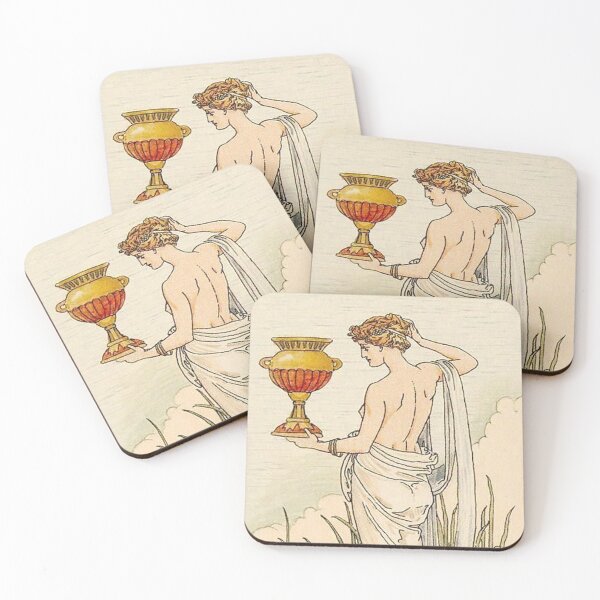 Item preview, Queen of Cups By Walter Crane designed and sold by Niina  Niskanen.