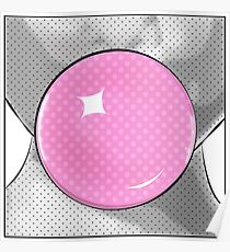 Drop Cap Bubble Gum Poster