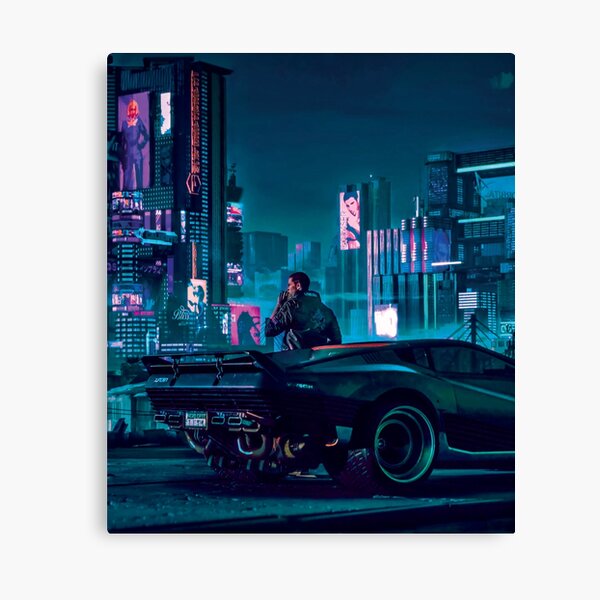 Cyberpunk Canvas Print
