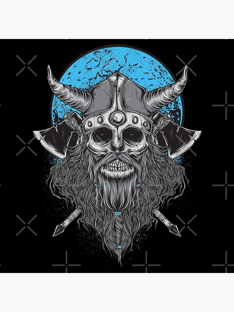 Viking Berserker Axes Skull Viking Berserker Axes Skull