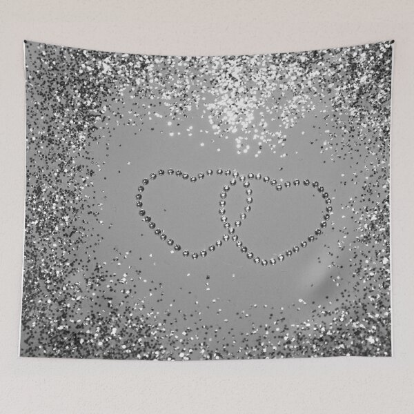 Item preview, In Love Glam Hearts #3 (Photo of Glitter Only - Not Reflective) designed and sold by Anita's & Bella's Art.