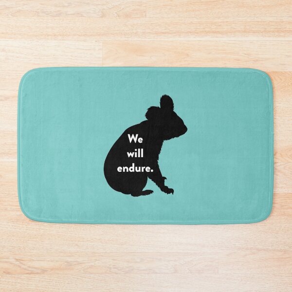 Item preview, Australian bushfires koala – "We will endure." designed and sold by fandemonium.
