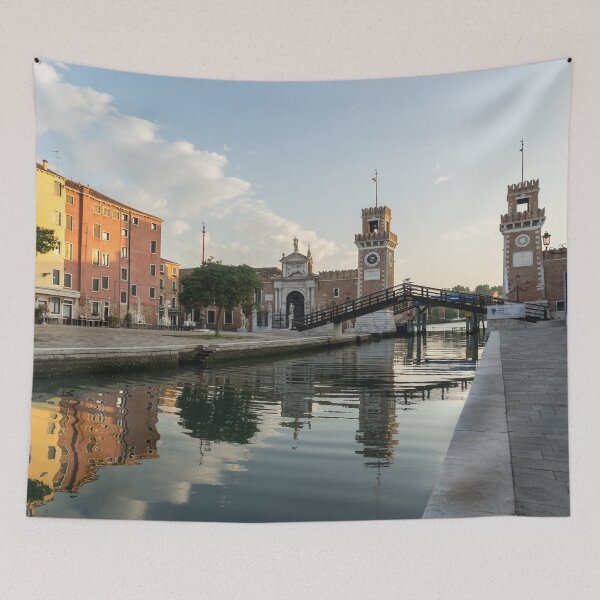 Item preview, Classic Venice Italy - Venetian Arsenal Arsenale di Venezia Silky Morning designed and sold by Georgia Mizuleva.